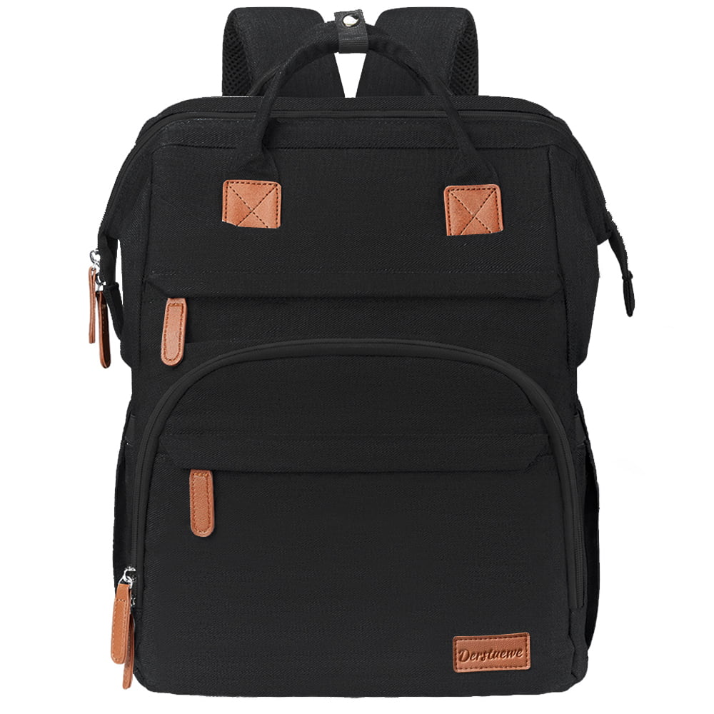 Derstuewe School Backpack, Book Bag, Laptop Work Bag Fit 17 inch ,for College School and Working Men and Women , Grey