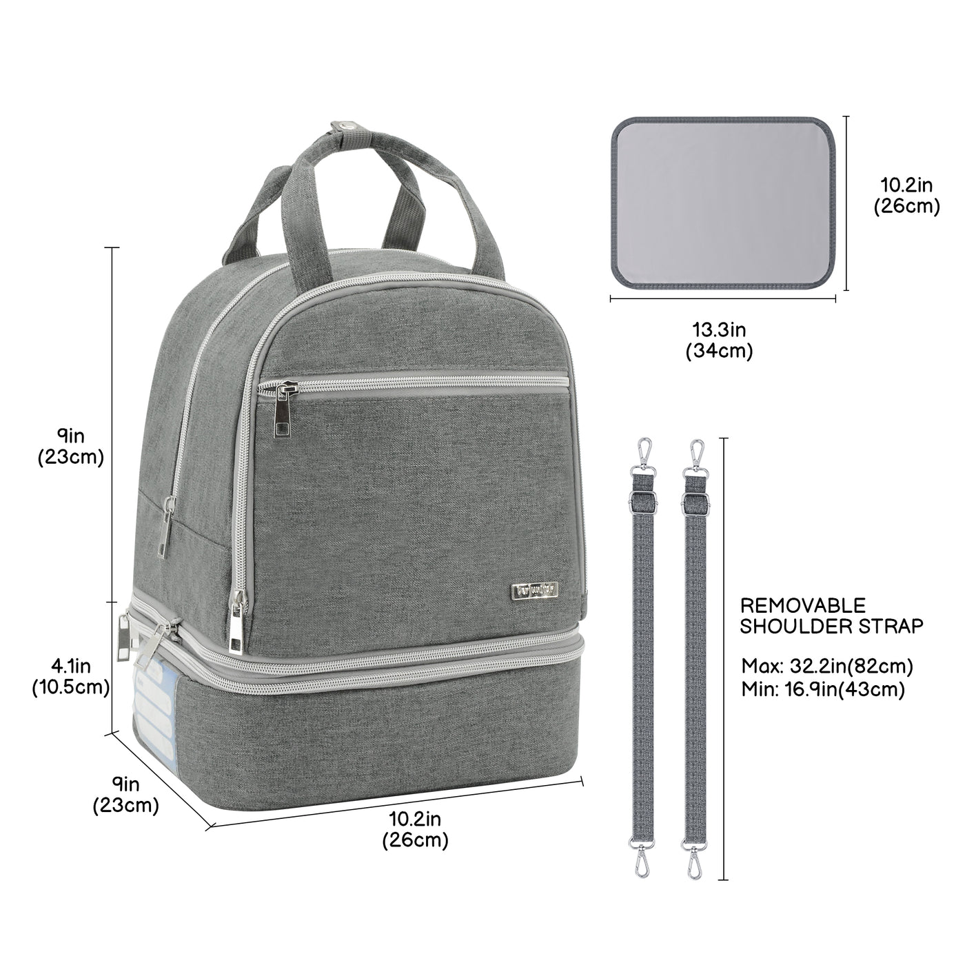 Breast Pump Bag, Spectra Pump Backpack, Compatible with Spectra S1, S2