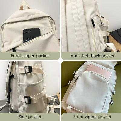 Derstuewe School Backpack, Laptop Backpack for Boys Girls, Lightweight